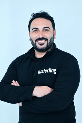 Porträt von Anil, Geschäftsführung bei Kaeferling