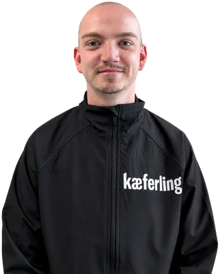 Porträt von Colin, Werkstudent bei Kaeferling